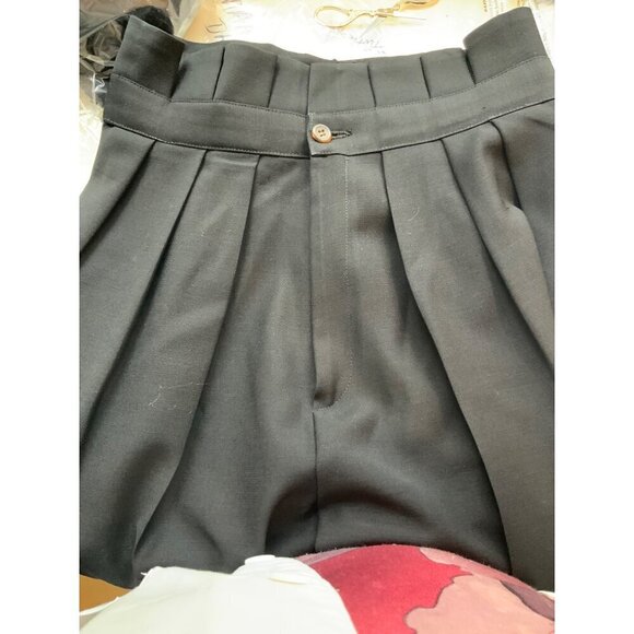 Vintage Bugutta Italian pleated waist baggy trousers trending 2025 like new - Picture 11 of 11